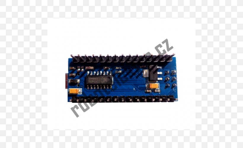 Microcontroller ATmega328 Arduino Hardware Programmer Electronics, PNG, 500x500px, Microcontroller, Arduino, Circuit Component, Circuit Prototyping, Cloning Download Free