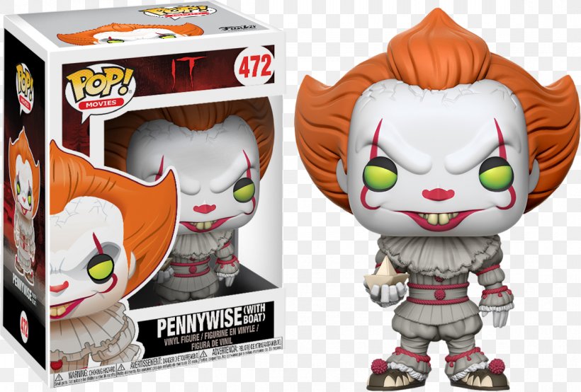 It Funko Pop! Vinyl Figure Action & Toy Figures Funko POP Movies, PNG, 1169x790px, Funko Pop Vinyl Figure, Action Figure, Action Toy Figures, Clown, Collectable Download Free