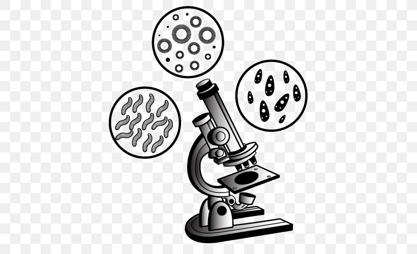 Microscope Euclidean Vector Illustration, PNG, 500x500px, Microscope, Black And White, Communication, Drawing, Line Art Download Free