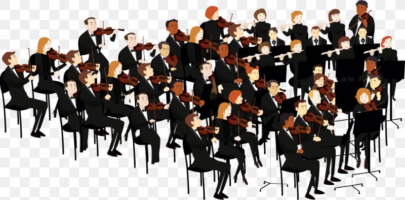 Orchestra Choir Timpani Musical Theatre Instrumentista, PNG, 1000x496px, Watercolor, Cartoon, Flower, Frame, Heart Download Free
