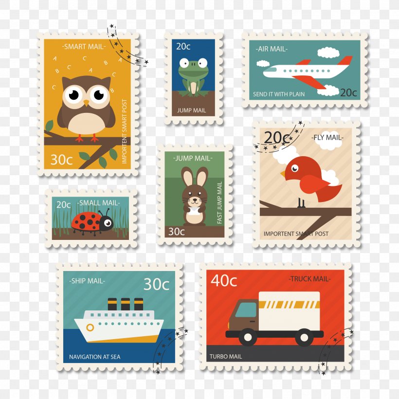 Paper Postage Stamp Mail, PNG, 3333x3333px, Paper, Animal, Christmas Stamp, Collecting, Label Download Free