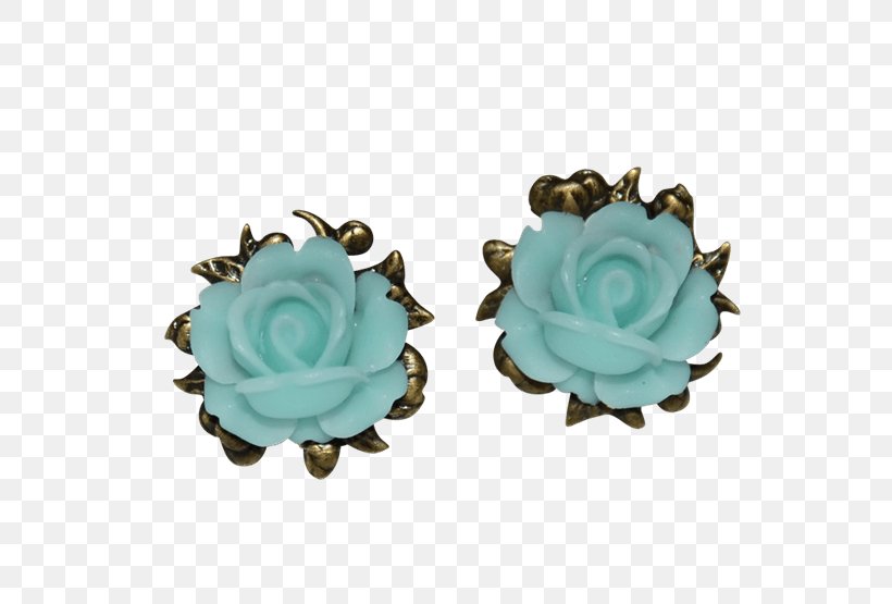 Turquoise Earring Rosaceae Body Jewellery Rose, PNG, 555x555px, Turquoise, Aqua, Body Jewellery, Body Jewelry, Earring Download Free