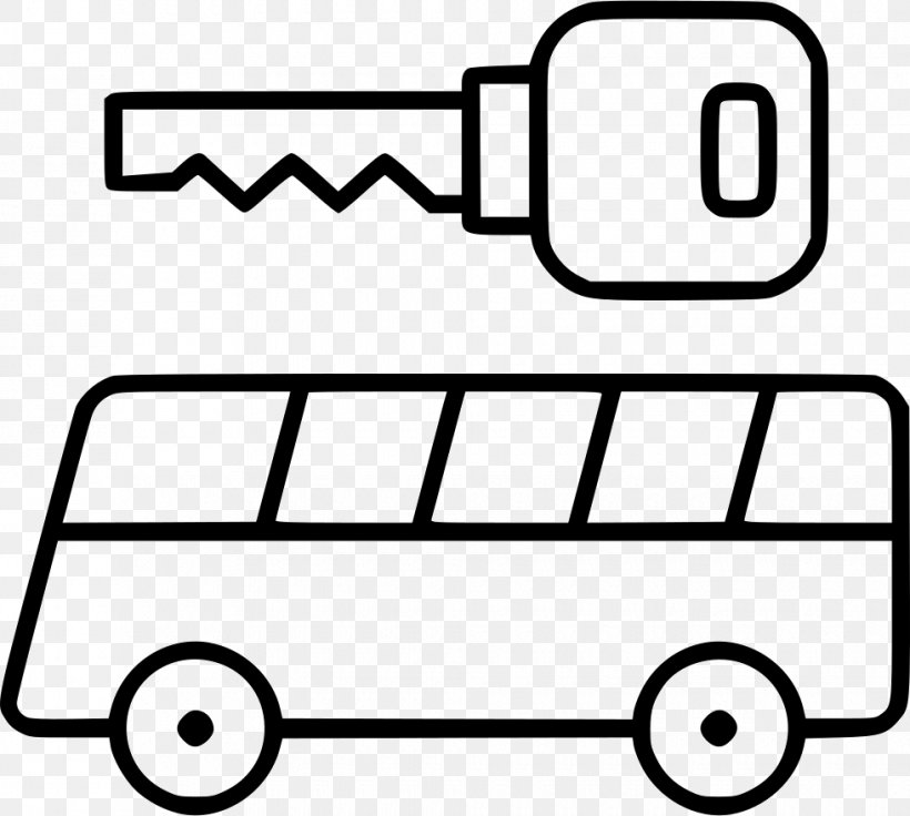 Car Bus Clip Art Motor Vehicle, PNG, 980x880px, Car, Area, Bicycle, Black, Black And White Download Free
