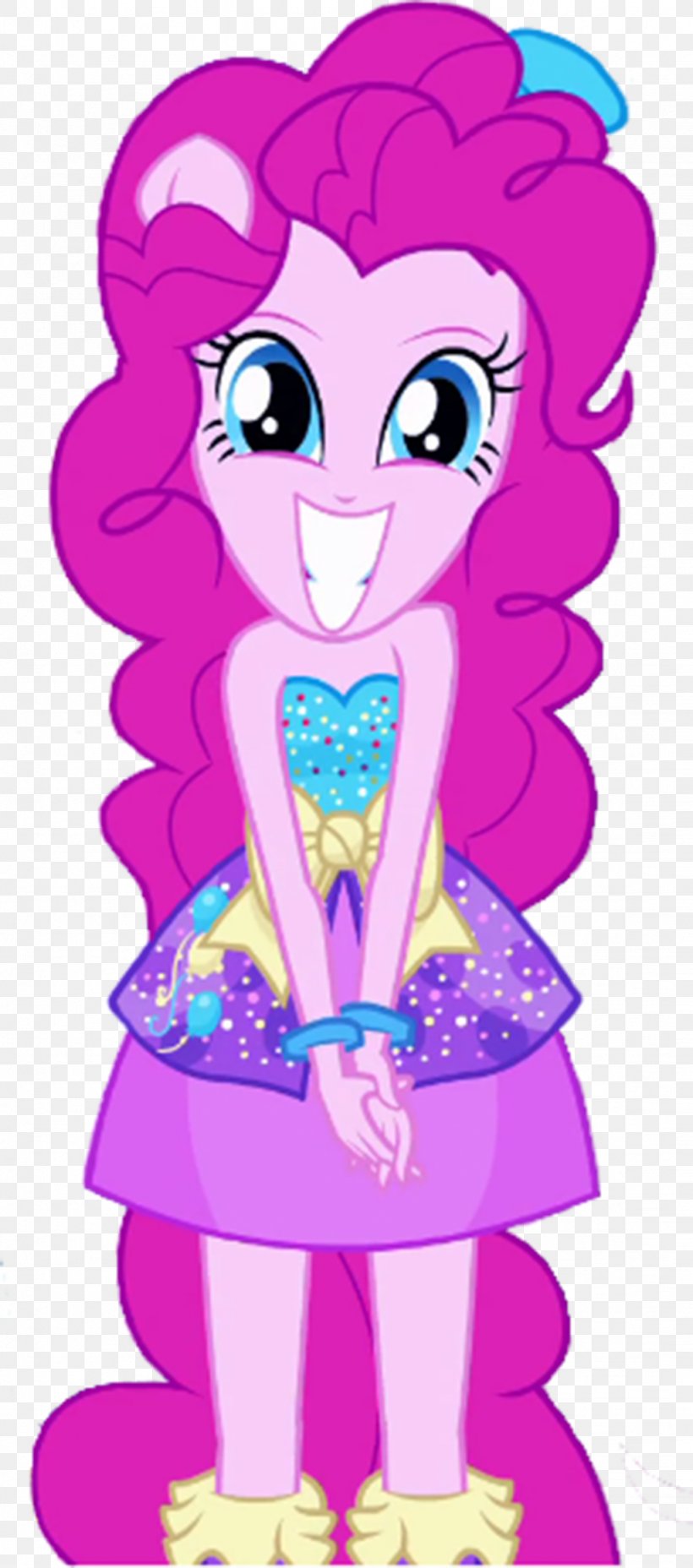 Pinkie Pie Rarity Fluttershy Female, PNG, 1024x2318px, Watercolor, Cartoon, Flower, Frame, Heart Download Free