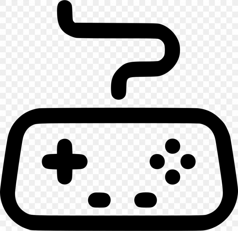 Video Games Clip Art Game Controllers, PNG, 980x952px, Video Games, Area, Black And White, Game, Game Controllers Download Free