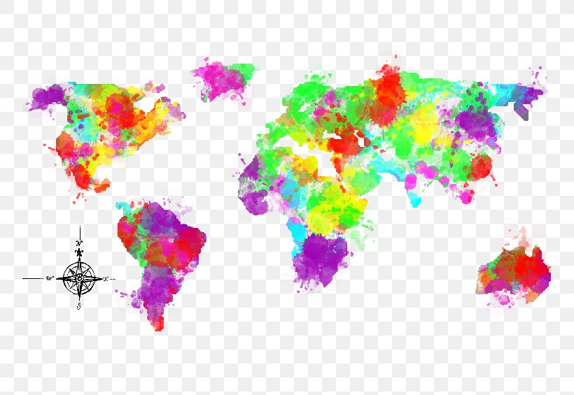 World Map Image Graphics, PNG, 800x565px, World, Art, Artist, Aspect Ratio, Canvas Download Free