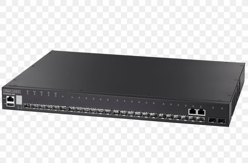 Network Switch Optical Fiber Small Form-factor Pluggable Transceiver Gigabit Ethernet Computer Port, PNG, 1080x709px, 10 Gigabit Ethernet, 19inch Rack, Network Switch, Computer Port, Electronic Device Download Free