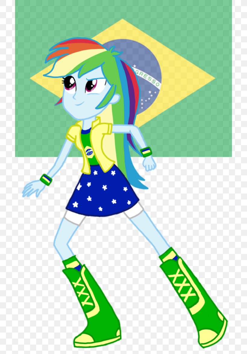 Rainbow Dash Applejack Brazil Fluttershy My Little Pony: Equestria Girls, PNG, 720x1171px, Rainbow Dash, Applejack, Area, Art, Artwork Download Free