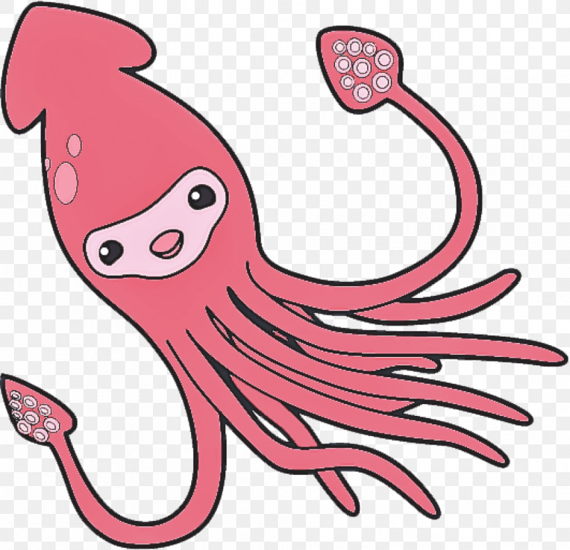 Giant Pacific Octopus Cartoon Pink Octopus Octopus, PNG, 1014x980px, Giant Pacific Octopus, Cartoon, Octopus, Pink Download Free