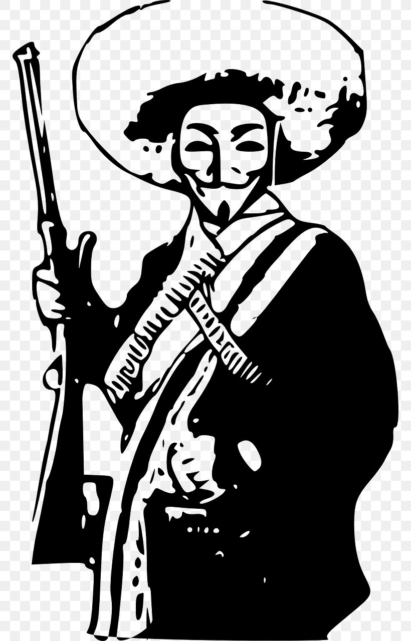 Mexico Mexican Revolution Anonymous Clip Art, PNG, 770x1280px, Watercolor, Cartoon, Flower, Frame, Heart Download Free