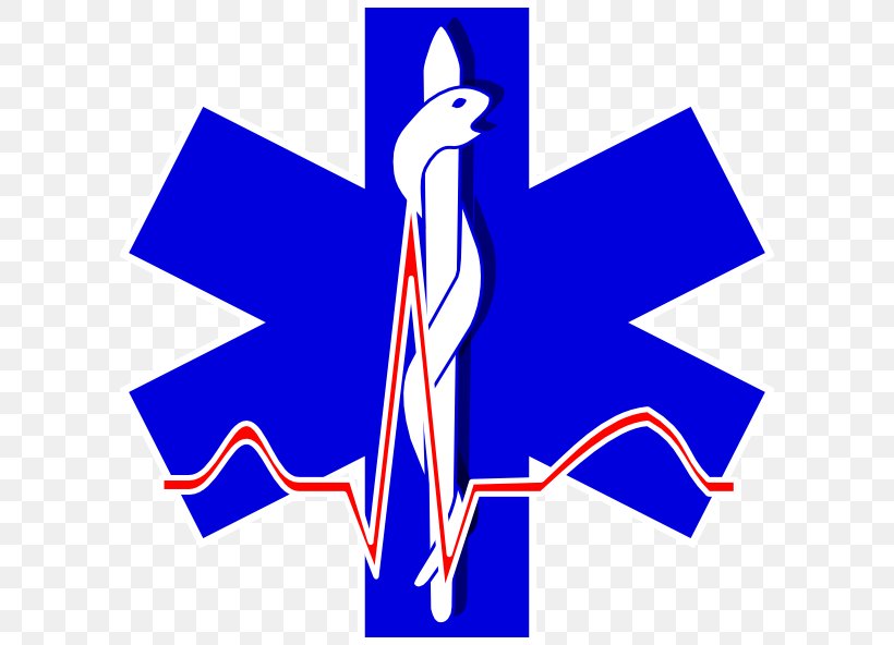 Paramedic Emergency Medical Services Star Of Life Emergency Medical Technician Clip Art, PNG, 600x592px, Paramedic, Ambulance, Area, Beak, Blue Download Free
