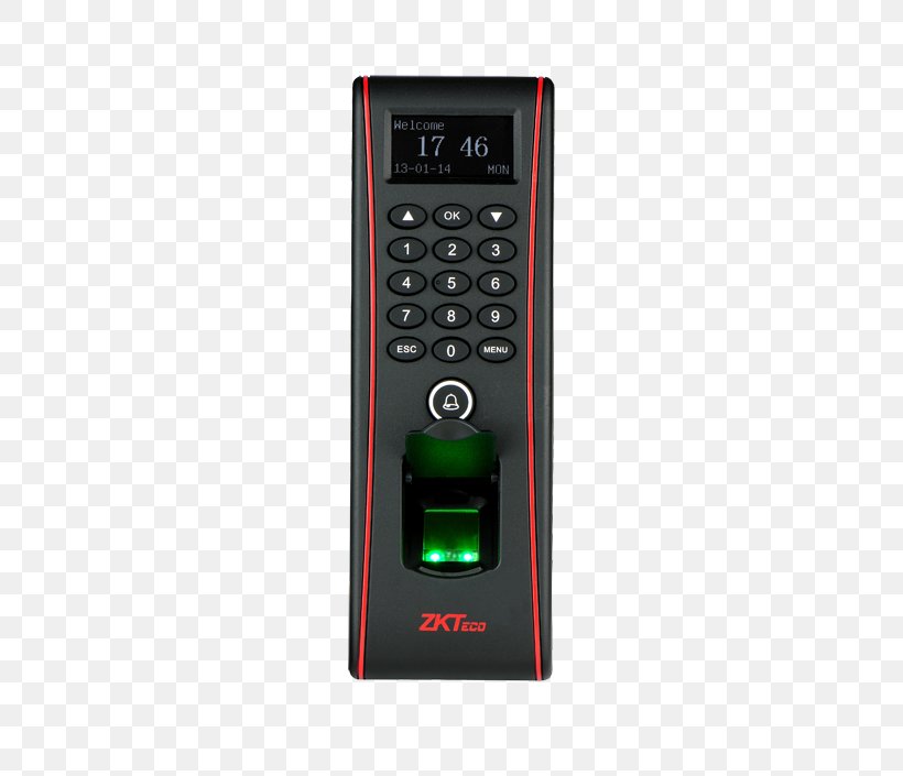 Access Control Zkteco Time And Attendance Biometrics Fingerprint, PNG, 705x705px, Access Control, Biometric Device, Biometrics, Card Reader, Closedcircuit Television Download Free