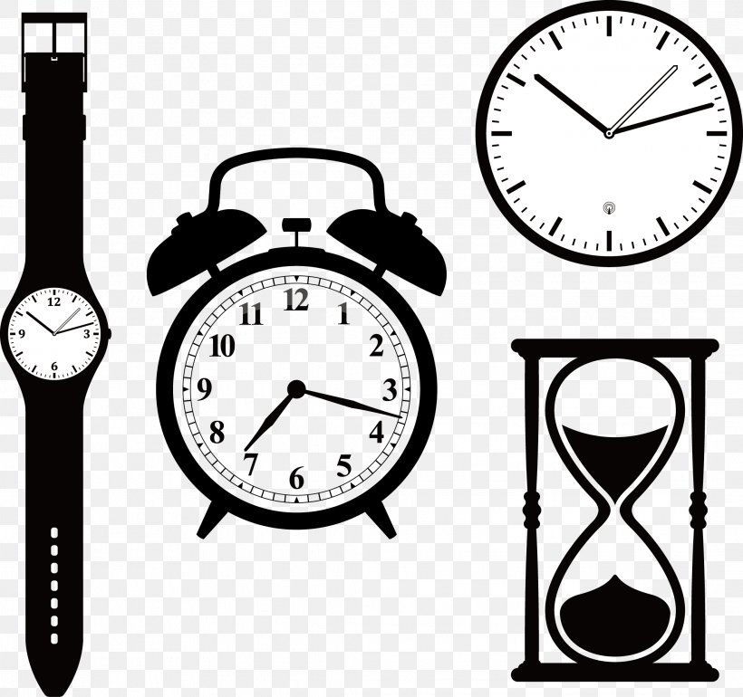 Clock Face Watch Alarm Clock, PNG, 2138x2009px, Clock, Alarm Clock, Black And White, Brand, Clock Face Download Free