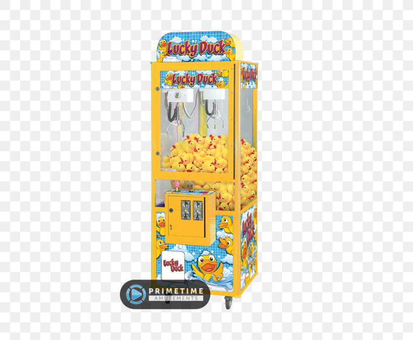 Coastal Amusements Claw Crane Duck Machine, PNG, 563x675px, Crane, Amusement Arcade, Arcade Game, Birmingham Vending Company, Claw Crane Download Free