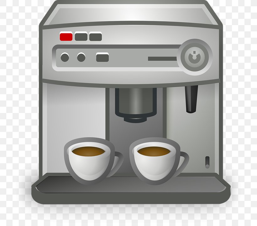 Coffeemaker Espresso Cafe Clip Art, PNG, 743x720px, Coffee, Brewed Coffee, Cafe, Coffee Cup, Coffeemaker Download Free