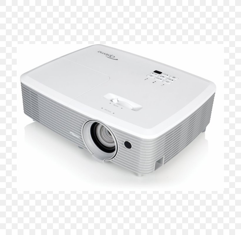 Multimedia Projectors Digital Light Processing Wide XGA Optoma Corporation, PNG, 800x800px, Multimedia Projectors, Brightness, Digital Light Processing, Display Resolution, Electronic Device Download Free