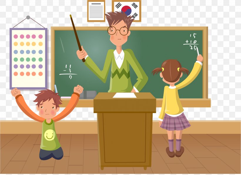 Teacher Vector Graphics Classroom Staffroom, PNG, 2090x1518px, Teacher, Art, Cartoon, Child, Classroom Download Free