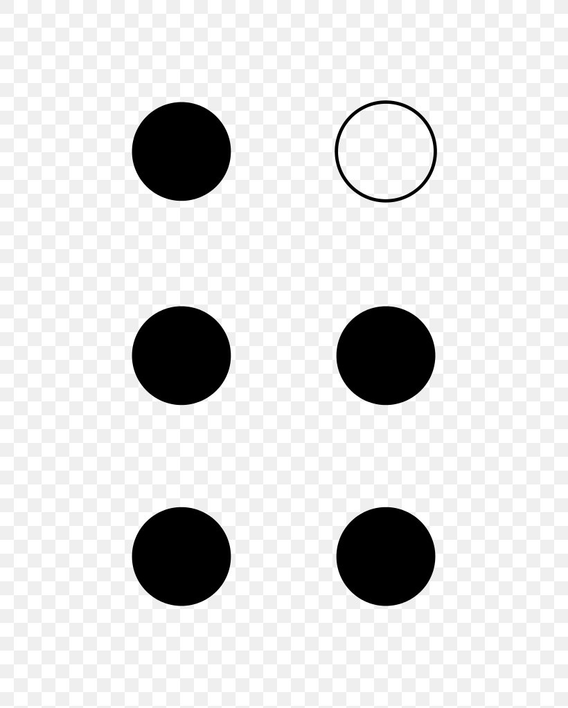 Braille Patterns Character Unicode Letter, PNG, 733x1023px, Braille, Alphabet, Area, Black, Black And White Download Free