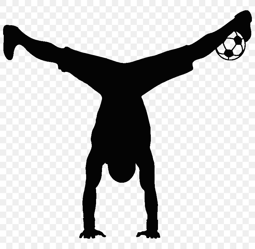 Freestyle Football Handstand Football Player Sport, PNG, 800x800px, Freestyle Football, Acro Dance, Arm, Balance, Black And White Download Free