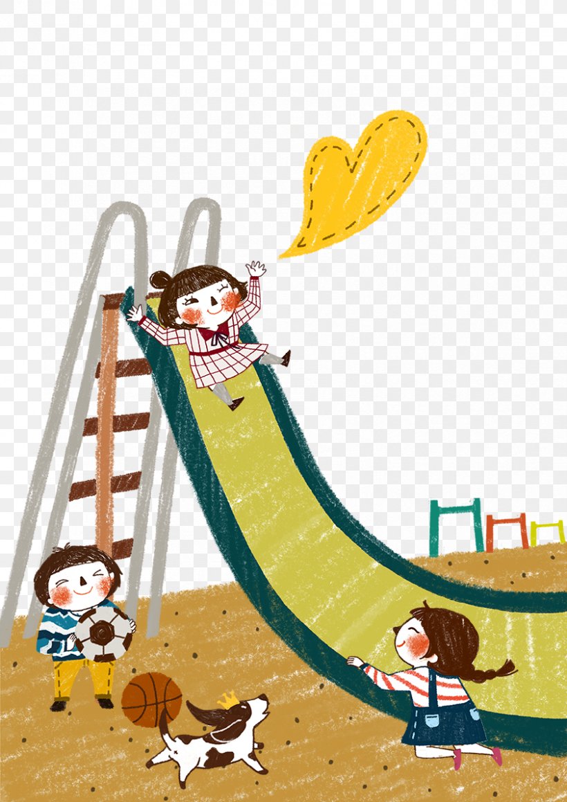 Playground Slide Cartoon, PNG, 842x1191px, Playground Slide, Art ...
