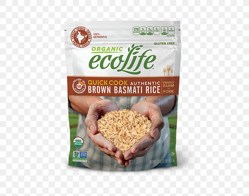 Breakfast Cereal Organic Food Rice Cereal Basmati Khorasan Wheat, PNG, 497x648px, Breakfast Cereal, Ancient Grains, Basmati, Brown Rice, Cereal Download Free