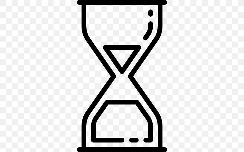 Hourglass Clock Time, PNG, 512x512px, Hourglass, Alarm Clocks, Area, Black, Black And White Download Free