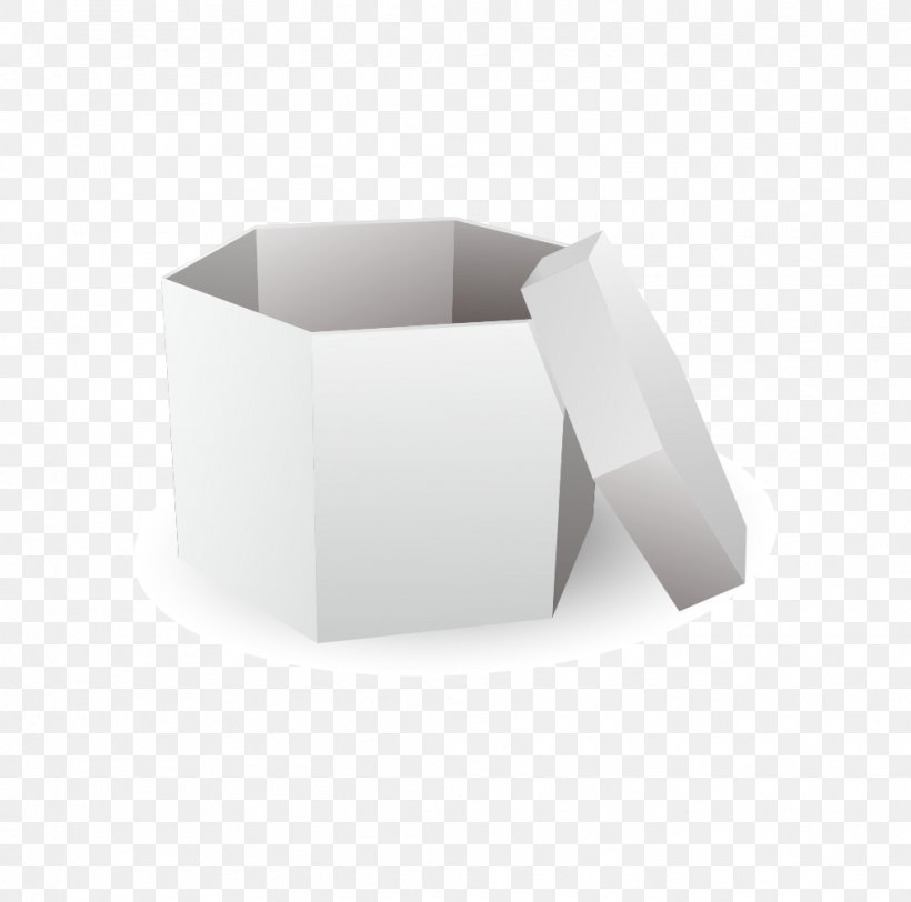 Paper Box White, PNG, 1011x1002px, Paper, Box, Designer, Hexagon, Packaging And Labeling Download Free