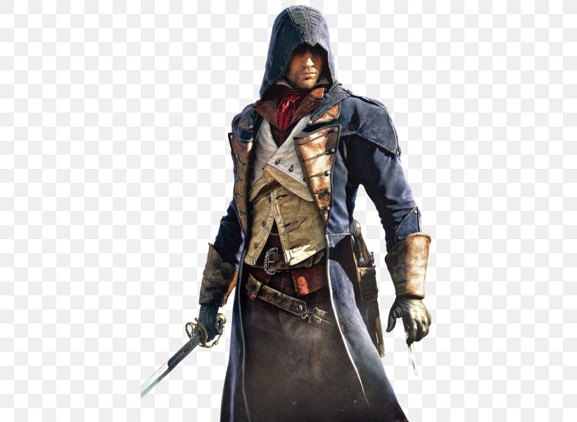 Assassin's Creed Unity Assassin's Creed III Assassin's Creed Syndicate Assassin's Creed IV: Black Flag, PNG, 419x600px, Ezio Auditore, Action Figure, Arno Dorian, Assassins, Cold Weapon Download Free