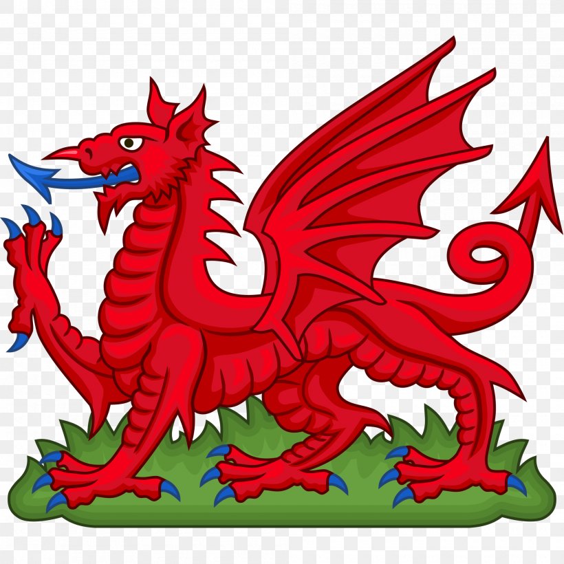 Flag Of Wales King Arthur Welsh Dragon National Symbols Of Wales, PNG, 2000x2000px, Wales, Animal Figure, Art, Cadwaladr, Dragon Download Free