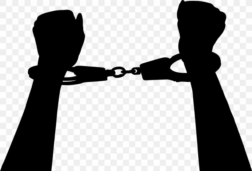 Handcuffs Arrest Silhouette Clip Art, PNG, 1280x870px, Handcuffs, Arm, Arrest, Black, Black And White Download Free