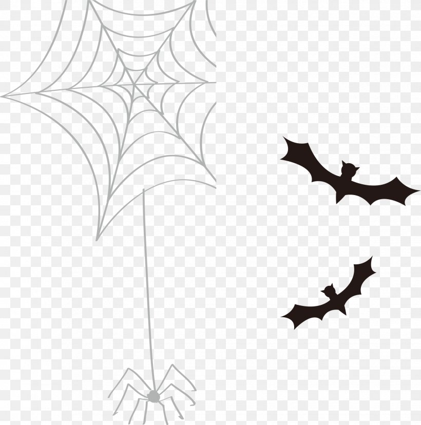 Spider Image Desktop Wallpaper Halloween, PNG, 1836x1854px, Spider, Blackandwhite, Drawing, Festival, Halloween Download Free
