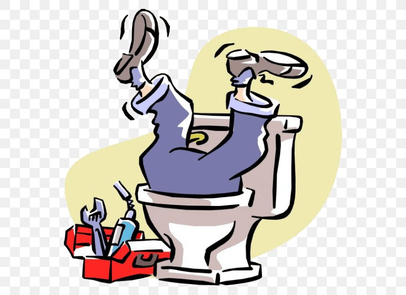 Plumber Plumbing Toilet Clip Art, PNG, 604x597px, Plumber, Area, Art, Artwork, Cartoon Download Free