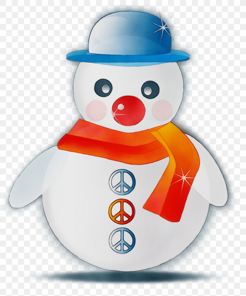 Snowman, PNG, 999x1199px, Watercolor, Paint, Snowman, Wet Ink Download Free