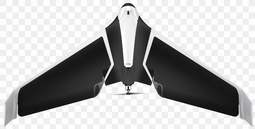 Parrot Disco Parrot Bebop Drone Parrot Bebop 2 Fixed-wing Aircraft Parrot AR.Drone, PNG, 3000x1519px, Parrot Disco, Black, Drone Racing, Firstperson View, Fixedwing Aircraft Download Free