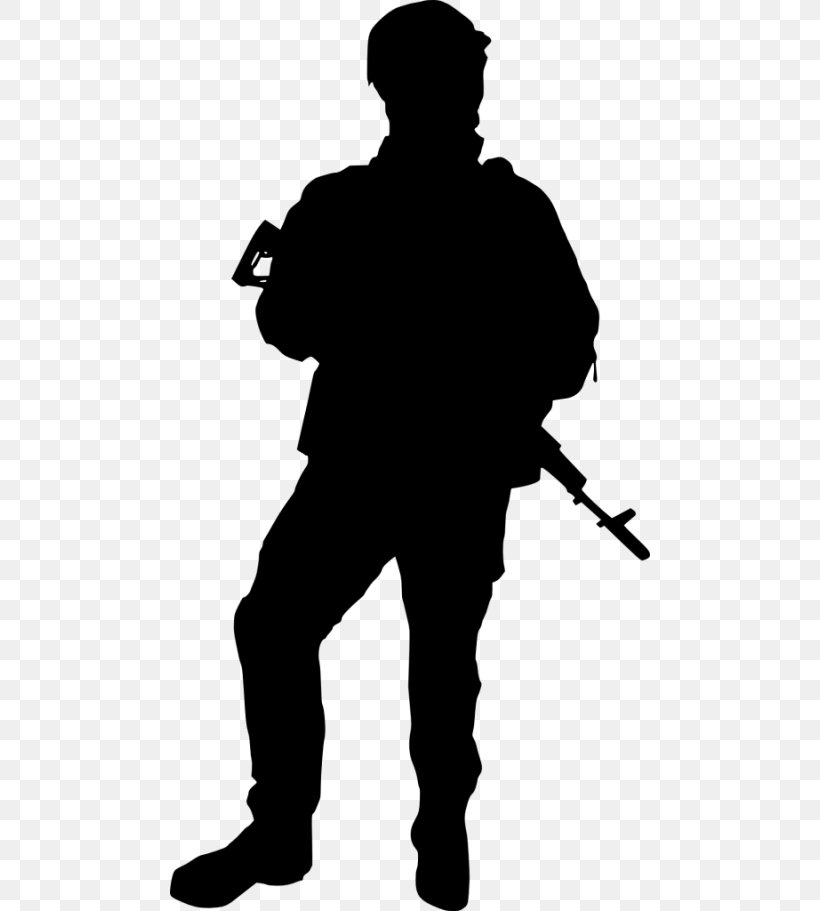 Soldier Silhouette Clip Art, PNG, 480x911px, Soldier, Army