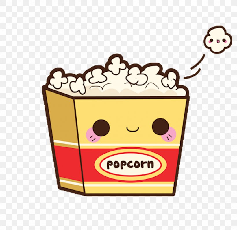 Popcorn Drawing Food Kavaii Clip Art, PNG, 1200x1163px, Watercolor, Cartoon, Flower, Frame, Heart Download Free