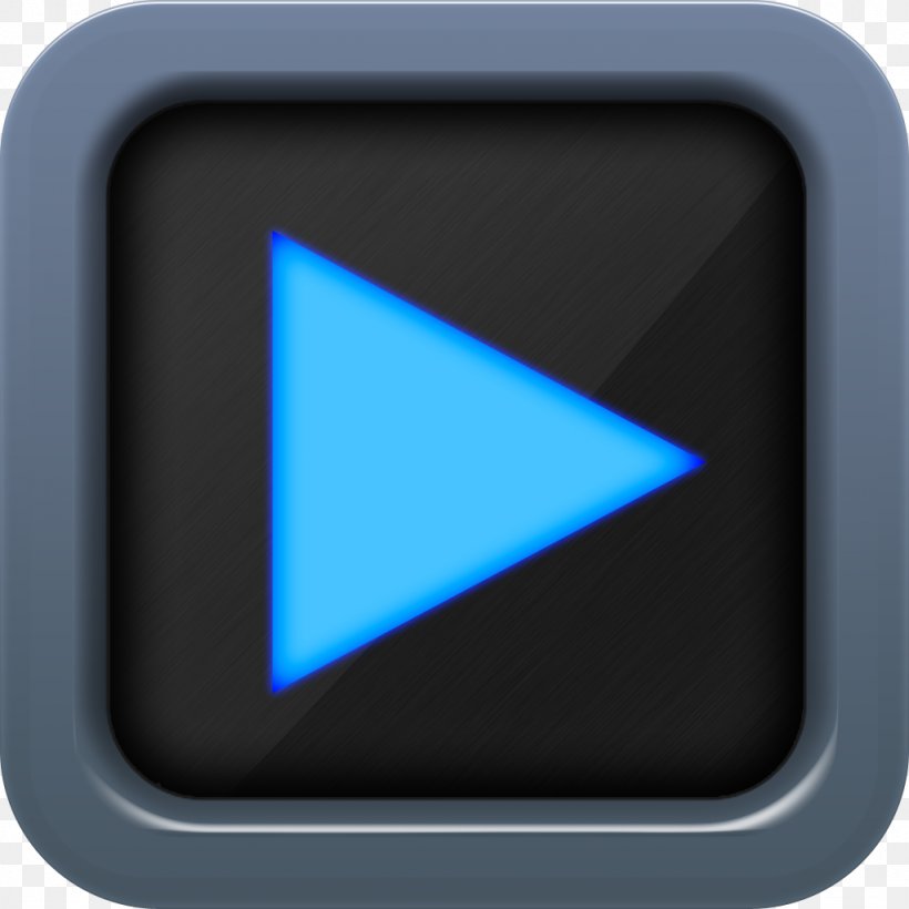 Video Player VLC Media Player, PNG, 1024x1024px, Video Player, Electric Blue, Freemake Video Downloader, Google Play, Highdefinition Video Download Free