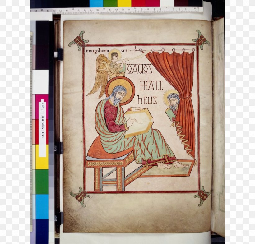 Lindisfarne Gospels Gospel Of Matthew Synoptic Gospels, PNG, 1204x1154px, Lindisfarne Gospels, Art, Carpet Page, Codicology, Ebbo Gospels Download Free