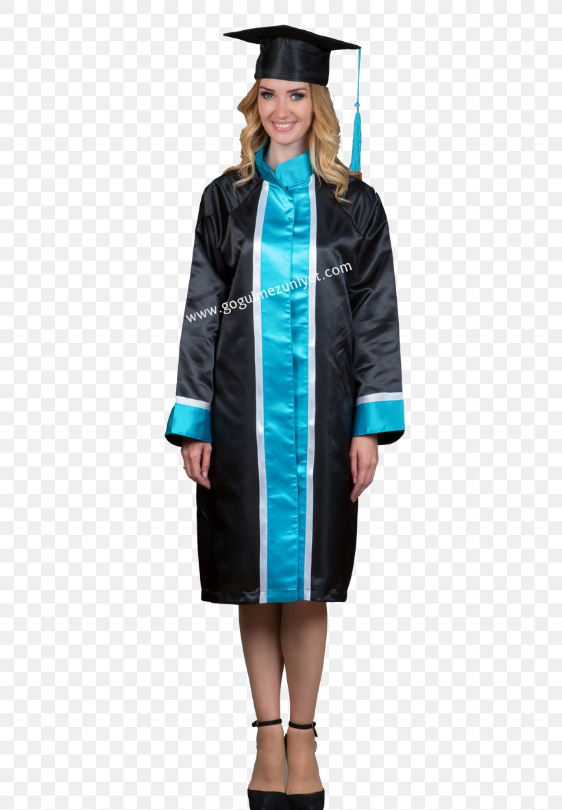 Robe Graduation Ceremony Academician Doctor Of Philosophy Turquoise, PNG, 583x1181px, Robe, Academic Dress, Academician, Costume, Doctor Of Philosophy Download Free