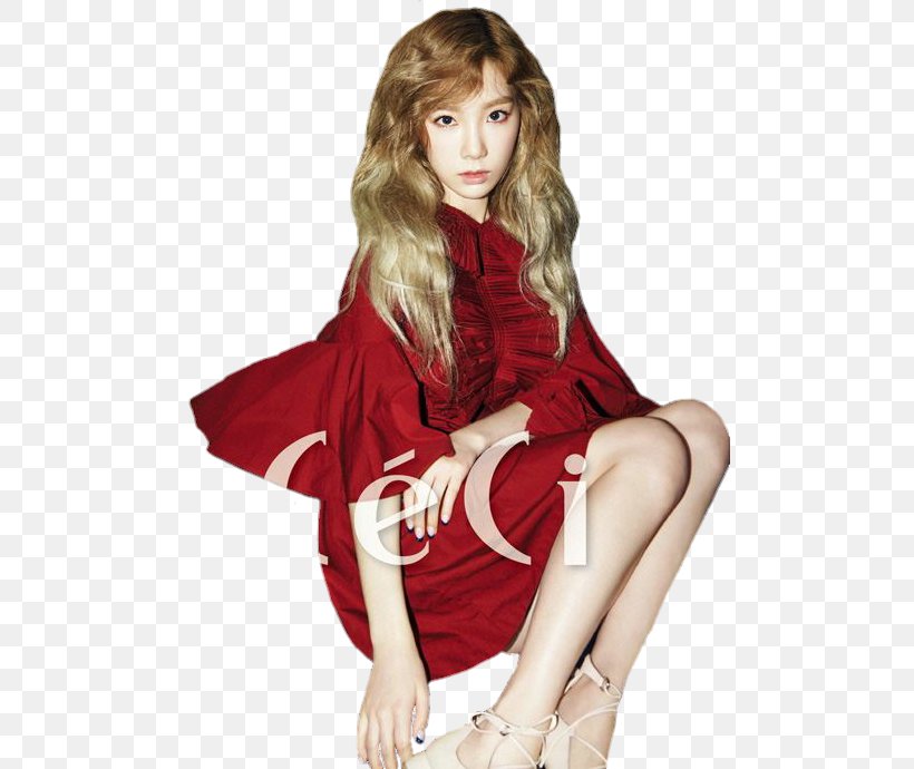 Taeyeon Girls' Generation K-pop Love, That One Word Girl's Day, PNG, 490x690px, Watercolor, Cartoon, Flower, Frame, Heart Download Free