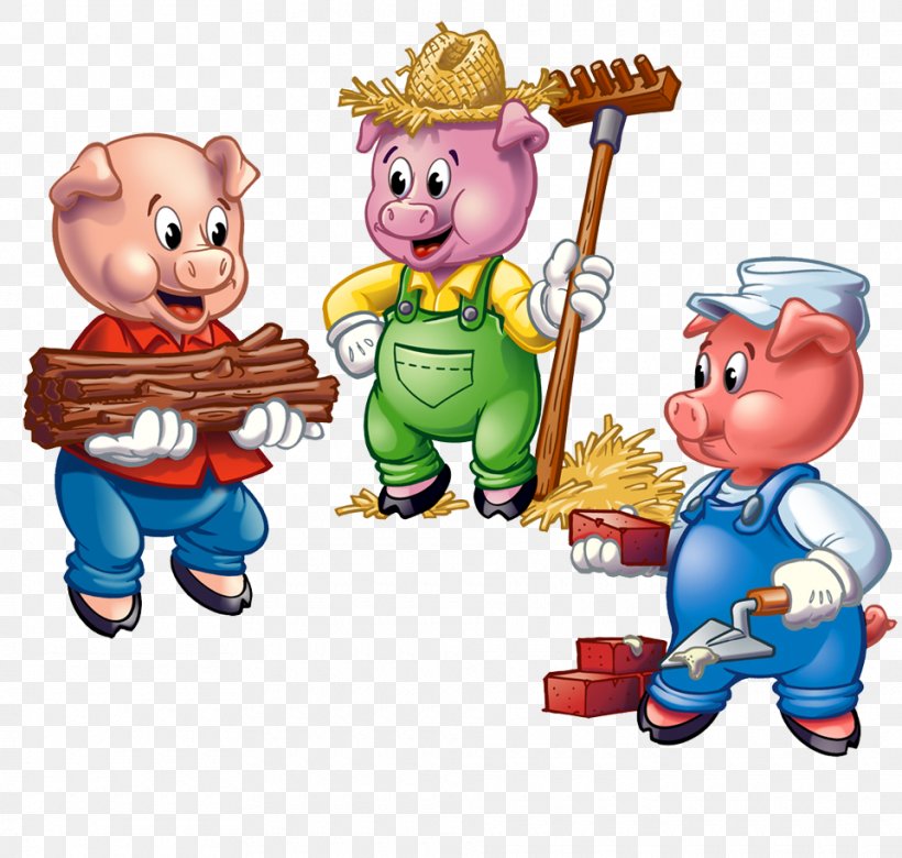 The Three Little Pigs Big Bad Wolf The True Story Of The 3 Little Pigs! Fairy Tale, PNG, 960x914px, Three Little Pigs, Big Bad Wolf, Book, Cartoon, Character Download Free