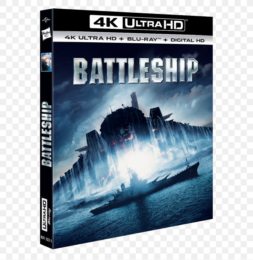 Ultra HD Blu-ray Blu-ray Disc 4K Resolution Ultra-high-definition Television Film, PNG, 630x841px, 4k Resolution, Ultra Hd Bluray, Action Film, Adventure Film, Battleship Download Free