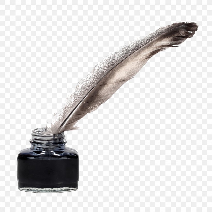 Paper Quill Fountain Pen Inkwell, PNG, 2048x2048px, Paper, Calligraphy, Dip Pen, Feather, Fountain Pen Download Free