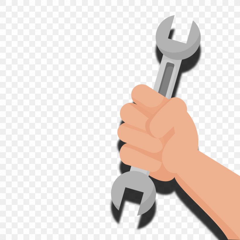 Tool Wrench Euclidean Vector, PNG, 1200x1200px, Tool, Designer, Finger, Hand, Laborer Download Free