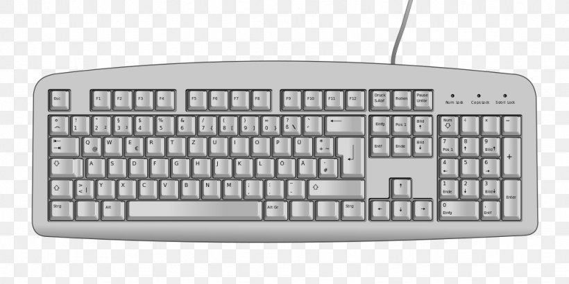Computer Keyboard Computer Mouse Apple Keyboard Laptop, PNG, 1024x512px, Computer Keyboard, Apple Keyboard, Apple Wireless Keyboard, Computer, Computer Component Download Free