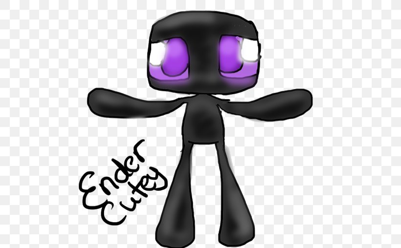 Minecraft Drawing Enderman Cuteness DeviantArt, PNG, 512x508px, Watercolor, Cartoon, Flower, Frame, Heart Download Free