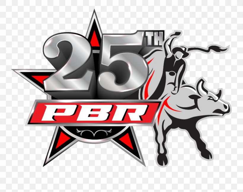 PBR 25th Anniversary Tour: PBR, PNG, 824x652px, 2018, Professional Bull Riders, Brand, Bull, Bull Riding Download Free