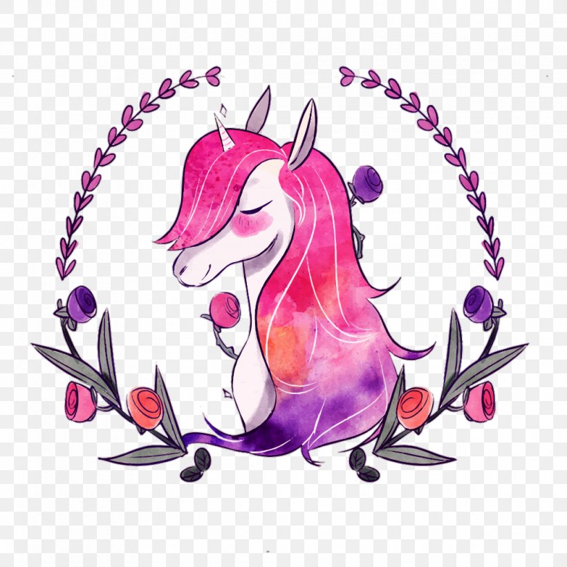 Unicorn Valley Paper Drawing Image, PNG, 1036x1036px, Unicorn, Art, Drawing, Fictional Character, Flower Download Free