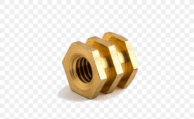 Brass Nut Rotational Molding Threaded Insert, PNG, 521x506px, Brass, Hardware, Hardware Accessory, Injection Moulding, Insert Nut Download Free