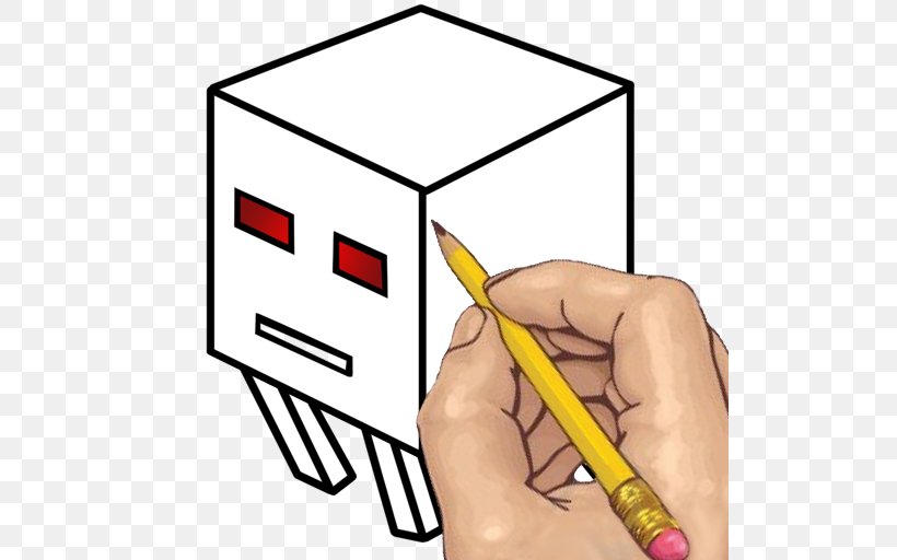 Minecraft: Pocket Edition Drawing Coloring Book Learn To Draw!, PNG, 512x512px, Minecraft, Area, Coloring Book, Drawing, Fan Art Download Free